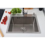 Мойка Alcora Дакар для кухни из нержавеющей стали 500*450 сатин с сифоном 2010089S Мойка Alcora Дакар для кухни из нержавеющей стали 500*450 сатин с сифоном 2010089S