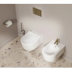 Унитаз подвесной Kerama Marazzi Элеганс безободковый, белый глянцевый KMELWC53GWH2 Унитаз подвесной Kerama Marazzi Элеганс безободковый, белый глянцевый KMELWC53GWH2