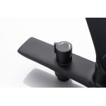 Смеситель для ванны с душем Knotlor VIGOR черный матовый KN-71/BL