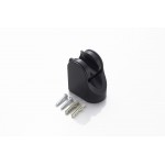 Смеситель для ванны с душем Knotlor VIGOR черный матовый KN-71/BL