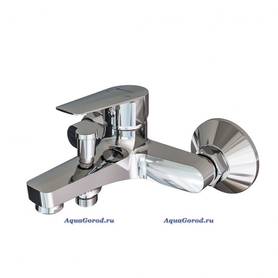 Смеситель для ванны с душем Knotlor ECOFLOW хром KN-14