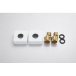Смеситель для ванны с душем Knotlor STABLE белый KN-22/WY