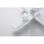 Смеситель для ванны с душем Knotlor STABLE белый KN-22/WY