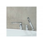 Смеситель на борт ванны AQUATEK Ника на 3 отверстия хром AQ1848CR Смеситель на борт ванны AQUATEK Ника на 3 отверстия хром AQ1848CR