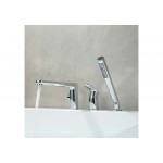 Смеситель на борт ванны AQUATEK Ника на 3 отверстия хром AQ1848CR Смеситель на борт ванны AQUATEK Ника на 3 отверстия хром AQ1848CR