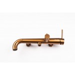 Смеситель для ванны с душем Knotlor ELIXIR бронза SS-32/RB