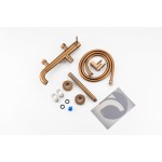 Смеситель для ванны с душем Knotlor ELIXIR бронза SS-32/RB