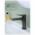 Смеситель для раковины Splenka графит S54.10.09 Смеситель для раковины Splenka графит S54.10.09