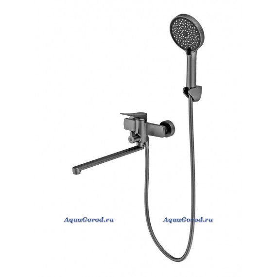 Смеситель для ванны с душем Splenka графит S54.22.09