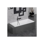 Акриловая ванна ALBA SPA Impero 170х75 без опоры пристенная белая ВПР0200200100