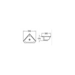 Раковина подвесная Weltwasser WW AISBACH 7012 GL-WT глянцевая белая, 550x385x170 мм 10000008681