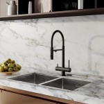 Смеситель для кухни IDDIS Ikon латунь гибкий излив матовый черный IIKNBLFFi05