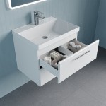 Тумба с раковиной IDDIS Slide X подвесная 60 белый SLX60W0i95K