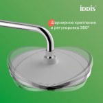 Душевая система IDDIS Aiger с тропическим душем и изливом хром глянец AIGSB3Fi06