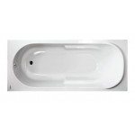 Акриловая ванна ALBA SPA Arabella 150x75 см пристенная белая без каркаса ВПР0090000100