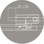 Душевая дверь в нишу Cezares Slider B 1 100х110 серое стекло профиль оружейная сталь SLIDER-B-1-100/110-GRIGIO-GM Душевая дверь в нишу Cezares Slider B 1 100х110 серое стекло профиль оружейная сталь SLIDER-B-1-100/110-GRIGIO-GM