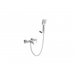 Смеситель для ванны и душа BelBagno ИСТОЧНИК (ACQUA) с ручным душем, шлангом и держателем ACQUA-VASM/DFS-CRM