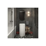 Раковина напольная Wellsee Chalice Perfection 45 матовая белая круглая 230615000