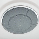 Душевая кабина DTO 110х80, LED закрытая с крышей хром стекло матовое с узором EM1511LLED