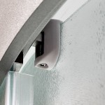 Душевая кабина AvaCan 100x100 раздвижная высокий поддон стекло текстурное с рисунком L910EL