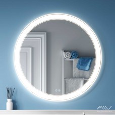 Зеркало Alavann Solis 100 с подсветкой сенсор белое ALV0748002 Зеркало Alavann Solis 100 с подсветкой сенсор белое ALV0748002