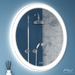 Зеркало Alavann Solis 100 с подсветкой сенсор белое ALV0748002 Зеркало Alavann Solis 100 с подсветкой сенсор белое ALV0748002