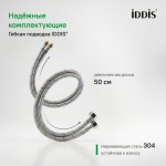 Смеситель для умывальника IDDIS Эвер (Ever) глянцевый хром EVESB00i01 Смеситель для умывальника IDDIS Эвер (Ever) глянцевый хром EVESB00i01