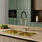 Смеситель для кухни IDDIS Эйс (Ace) с фильтром и гибким изливом матовое золото ACEMGFFi05 Смеситель для кухни IDDIS Эйс (Ace) с фильтром и гибким изливом матовое золото ACEMGFFi05