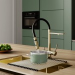 Смеситель для кухни IDDIS Эйс (Ace) с фильтром и гибким изливом матовое золото ACEMGFFi05 Смеситель для кухни IDDIS Эйс (Ace) с фильтром и гибким изливом матовое золото ACEMGFFi05