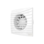 Вентилятор вытяжной Diciti Silent квадратный белый SILENT 5C Turbo