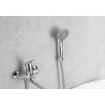 Душевая лейка AQUATEK пластик хром AQ2003CR