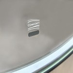 Зеркало Comforty Лея-75 круглое LED подсветка бесконтактный сенсор антизапотевание черное 00-00014184CF Зеркало Comforty Лея-75 круглое LED подсветка бесконтактный сенсор антизапотевание черное 00-00014184CF