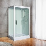 Душевая кабина River Tana 120/90 с крышей прозрачное стекло белый профиль 002697 Душевая кабина River Tana 120/90 с крышей прозрачное стекло белый профиль 002697