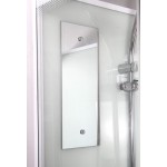 Душевая кабина River Tana 120/90 с крышей прозрачное стекло белый профиль 002697 Душевая кабина River Tana 120/90 с крышей прозрачное стекло белый профиль 002697
