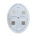 Зеркало BelBagno 75х90 овальное с подсветкой и функцией антизапотевания SPC-VST-750-900-LED-TCH-WARM
