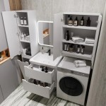 Тумба с раковиной Style Line Марелла 60 подвесная белая матовая СС-00002404/СС-00002367