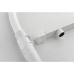 Смеситель Paulmark GRAVITY под фильтр с гибким изливом белый матовый Gr213888-WH