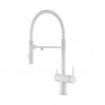 Смеситель Paulmark GRAVITY под фильтр с гибким изливом белый матовый Gr213888-WH