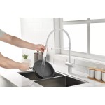 Смеситель Paulmark GRAVITY под фильтр с гибким изливом белый матовый Gr213888-WH
