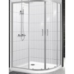 Душевой уголок BelBagno Uno -195 RH 2 120/80 C Cr стекло прозрачное