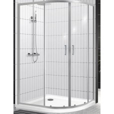 Душевой уголок BelBagno Uno -195 RH 2 120/80 C Cr стекло прозрачное