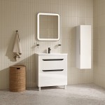 Тумба с раковиной IDDIS Рэй (Ray) напольная 70 см белый RAY70WFi95K