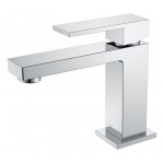 Cмеситель для умывальника Boheme Qubic Chrome 471-CR