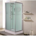 Душевая кабина Esbano CKR 100х80 раздвижная с крышей матовое стекло профиль хром ESKB108CKR