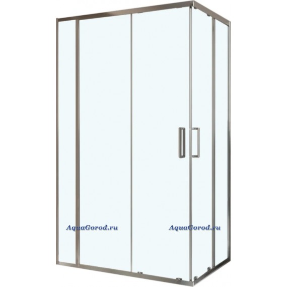 Душевой уголок BelBagno Luce 120х80 AH-21-120/80-C-Cr раздвижной прозрачное стекло профиль хром DU-697523