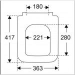 Унитаз подвесной Villeroy & Boch Finion 4664R0R1