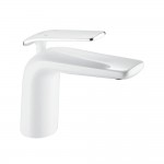 Смеситель Rose R39F R3901F для раковины, белый/хром Смеситель Rose R39F R3901F для раковины, белый/хром