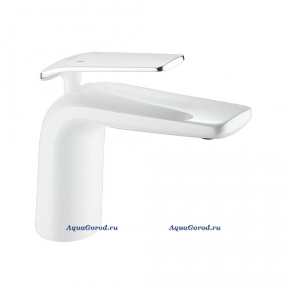 Смеситель Rose R39F R3901F для раковины, белый/хром Смеситель Rose R39F R3901F для раковины, белый/хром