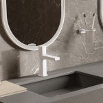 Смеситель для раковины WasserKraft Naab Saale белый матовый 9503