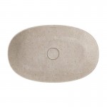 Раковина KERAMA MARAZZI Плаза 60 накладная с донным клапаном риккарди бежевый KMPLWB60MBEST0